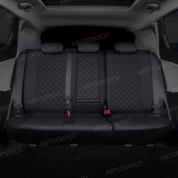 Чехлы Автопилот Экокожа Ромб на MINI Cooper Countryman (R60) 5-дверный хэтчбек 2010-2016 г.в. Чехлы Автопилот Экокожа Ромб на MINI Cooper Countryman (R60) 5-дверный хэтчбек 2010-2016 г.в.