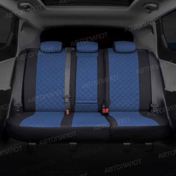 Чехлы Автопилот Экокожа Ромб на MINI Cooper Countryman (R60) 5-дверный хэтчбек 2010-2016 г.в. Чехлы Автопилот Экокожа Ромб на MINI Cooper Countryman (R60) 5-дверный хэтчбек 2010-2016 г.в.