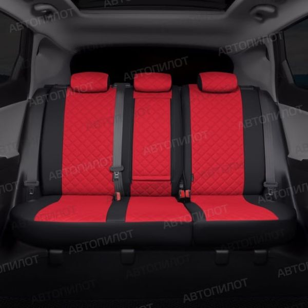 Чехлы Автопилот Экокожа Ромб на MINI Cooper Countryman (R60) 5-дверный хэтчбек 2010-2016 г.в. Чехлы Автопилот Экокожа Ромб на MINI Cooper Countryman (R60) 5-дверный хэтчбек 2010-2016 г.в.