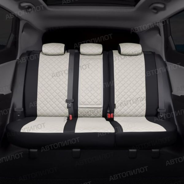 Чехлы Автопилот Экокожа Ромб на MINI Cooper Countryman (R60) 5-дверный хэтчбек 2010-2016 г.в. Чехлы Автопилот Экокожа Ромб на MINI Cooper Countryman (R60) 5-дверный хэтчбек 2010-2016 г.в.