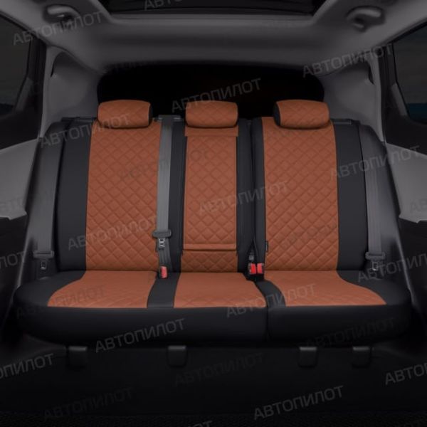 Чехлы Автопилот Экокожа Ромб на MINI Cooper Countryman (R60) 5-дверный хэтчбек 2010-2016 г.в. Чехлы Автопилот Экокожа Ромб на MINI Cooper Countryman (R60) 5-дверный хэтчбек 2010-2016 г.в.