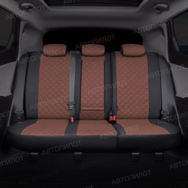 Чехлы Автопилот Экокожа Ромб на MINI Cooper Countryman (R60) 5-дверный хэтчбек 2010-2016 г.в. Чехлы Автопилот Экокожа Ромб на MINI Cooper Countryman (R60) 5-дверный хэтчбек 2010-2016 г.в.
