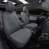 Чехлы Автопилот Экокожа Ромб на MINI Cooper Countryman (R60) 5-дверный хэтчбек 2010-2016 г.в. Чехлы Автопилот Экокожа Ромб на MINI Cooper Countryman (R60) 5-дверный хэтчбек 2010-2016 г.в.