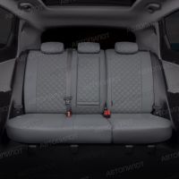 Чехлы Автопилот Экокожа Ромб на MINI Cooper Countryman (R60) 5-дверный хэтчбек 2010-2016 г.в. Чехлы Автопилот Экокожа Ромб на MINI Cooper Countryman (R60) 5-дверный хэтчбек 2010-2016 г.в.