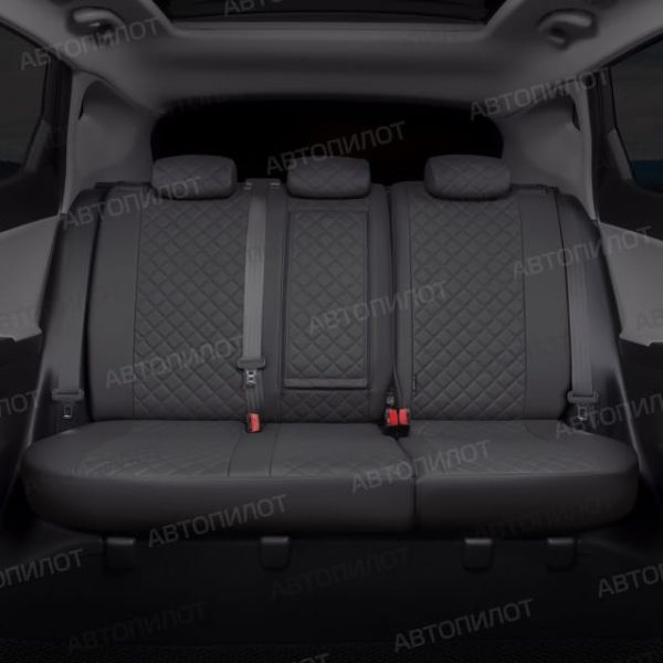 Чехлы Автопилот Экокожа Ромб на MINI Cooper Countryman (R60) 5-дверный хэтчбек 2010-2016 г.в. Чехлы Автопилот Экокожа Ромб на MINI Cooper Countryman (R60) 5-дверный хэтчбек 2010-2016 г.в.