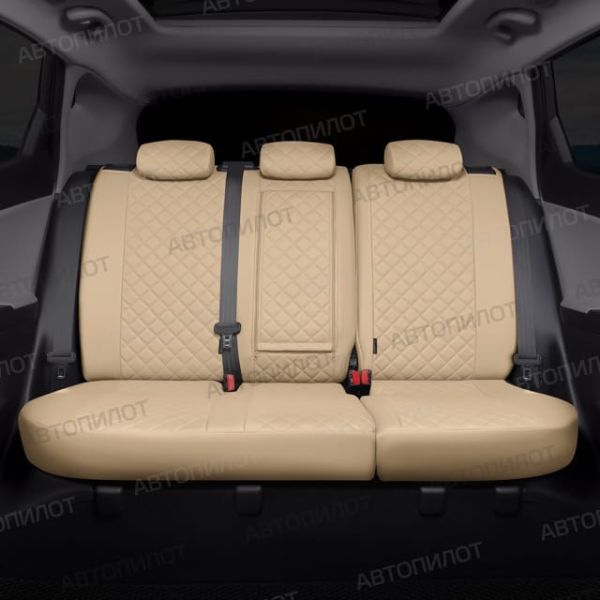 Чехлы Автопилот Экокожа Ромб на MINI Cooper Countryman (R60) 5-дверный хэтчбек 2010-2016 г.в. Чехлы Автопилот Экокожа Ромб на MINI Cooper Countryman (R60) 5-дверный хэтчбек 2010-2016 г.в.