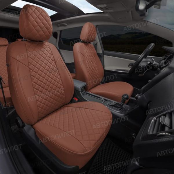 Чехлы Автопилот Экокожа Ромб на MINI Cooper Countryman (R60) 5-дверный хэтчбек 2010-2016 г.в. Чехлы Автопилот Экокожа Ромб на MINI Cooper Countryman (R60) 5-дверный хэтчбек 2010-2016 г.в.