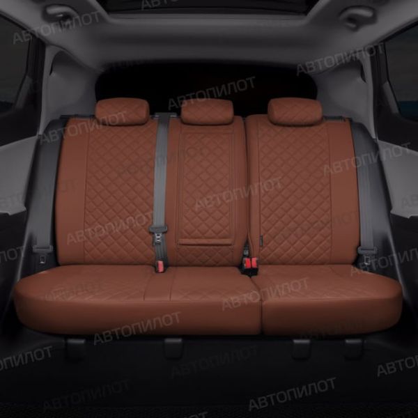 Чехлы Автопилот Экокожа Ромб на MINI Cooper Countryman (R60) 5-дверный хэтчбек 2010-2016 г.в. Чехлы Автопилот Экокожа Ромб на MINI Cooper Countryman (R60) 5-дверный хэтчбек 2010-2016 г.в.