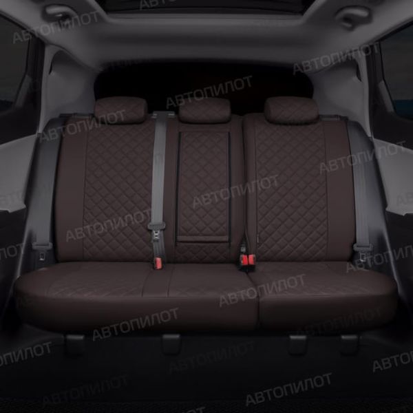Чехлы Автопилот Экокожа Ромб на MINI Cooper Countryman (R60) 5-дверный хэтчбек 2010-2016 г.в. Чехлы Автопилот Экокожа Ромб на MINI Cooper Countryman (R60) 5-дверный хэтчбек 2010-2016 г.в.