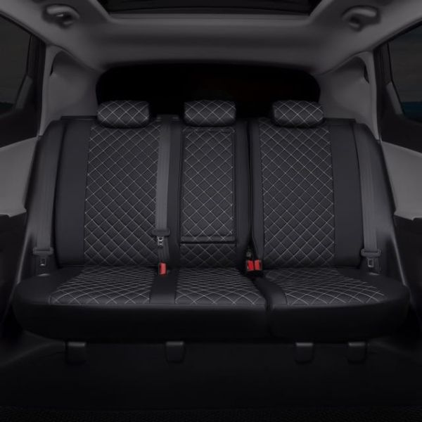 Чехлы Автопилот Экокожа Ромб на MINI Cooper Countryman (R60) 5-дверный хэтчбек 2010-2016 г.в. Чехлы Автопилот Экокожа Ромб на MINI Cooper Countryman (R60) 5-дверный хэтчбек 2010-2016 г.в.