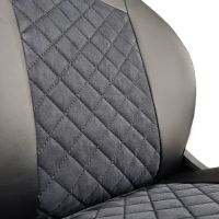 Чехлы Алькантара на Mitsubishi ASX (2010+) Чехлы Алькантара на Mitsubishi ASX (2010+)