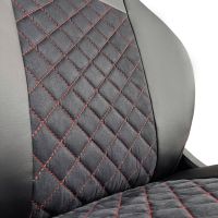Чехлы Алькантара на Mitsubishi ASX (2010+) Чехлы Алькантара на Mitsubishi ASX (2010+)