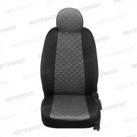 Чехлы Автопилот Алькантара Ромб на Hyundai Matrix (2001-2010) Чехлы Автопилот Алькантара Ромб на Hyundai Matrix (2001-2010)