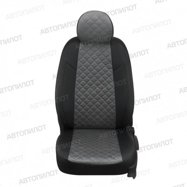 Чехлы Автопилот Алькантара Ромб на Hyundai Matrix (2001-2010) Чехлы Автопилот Алькантара Ромб на Hyundai Matrix (2001-2010)