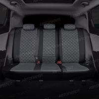 Чехлы Автопилот Алькантара Ромб на Hyundai Matrix (2001-2010) Чехлы Автопилот Алькантара Ромб на Hyundai Matrix (2001-2010)